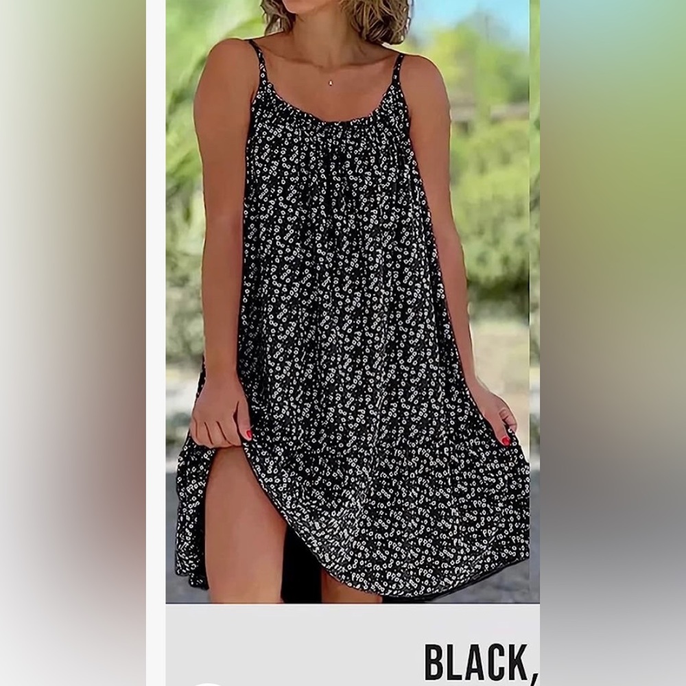 TISZA CamiBloom - Floral Printed Camisole Dress